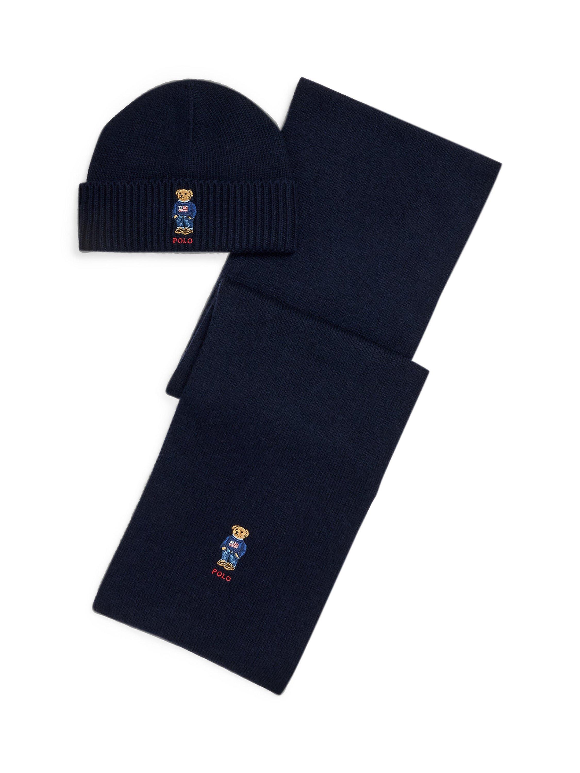 Polo ralph lauren bear scarf best sale