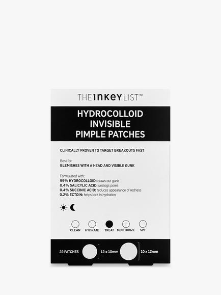 The INKEY List Hydrocolloid Invisible Pimple Patches, 