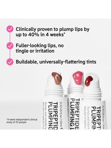 The INKEY List Tripeptide Plumping Lip Balm - view 2, Berry