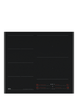 AEG TI64IG00FZ 60cm SaphirMatt® Induction Hob, Matt Black