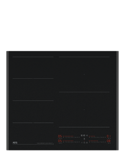 AEG TI64IG00FZ 60cm SaphirMatt® Induction Hob, Matt Black, Matt Black
