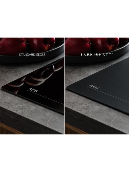 AEG TI84IB00FZ 80cm SaphirMatt® Induction Hob, Matt Black - view 2, Matt Black