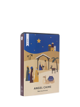Pluto Produkter Christmas Nativity Spinner Tealight Candle Holder, Gold