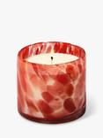 Paddywax Luxe Confetti Scented Candle, 580g, Red