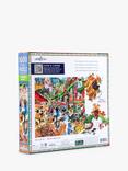 eeBoo London Market Jigsaw Puzzle, 1000 Pieces
