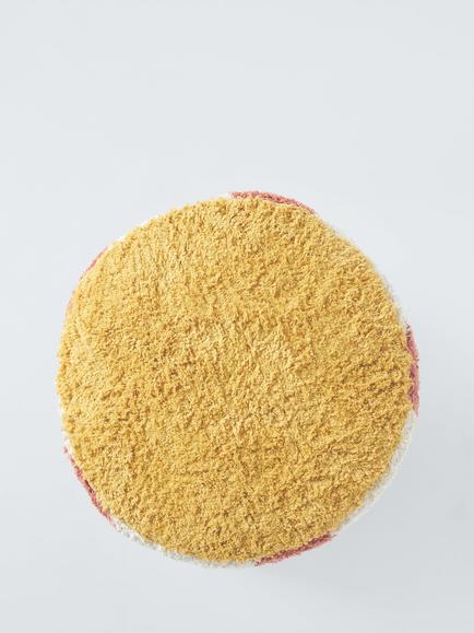 John Lewis Rainbow Tufted Pouffe - view 2, 