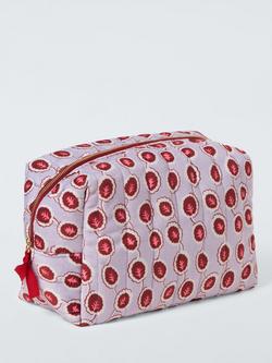 John Lewis Archive Bud Quilted Wash Bag, 