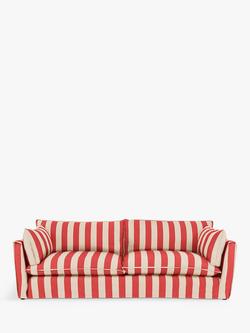 John Lewis x Sophie Conran Cocobella Grand Sofa, Light Leg, Petunia Stripe