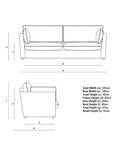 John Lewis x Sophie Conran Cocobella Large Sofa, Light Leg, Boho Cloud