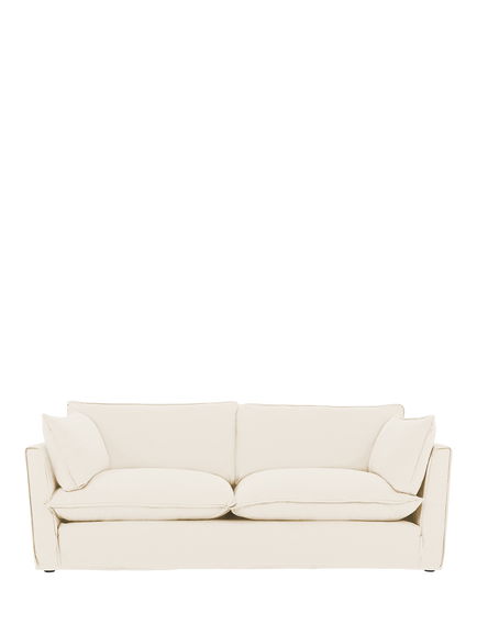 John Lewis x Sophie Conran Cocobella Large Sofa, Light Leg, Beatrice Camelia