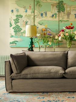 John Lewis x Sophie Conran Cocobella Medium Sofa, Light Leg - view 2, Boho Parchment