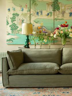 John Lewis x Sophie Conran Cocobella Medium Sofa, Light Leg - view 2, Beatrice Camelia