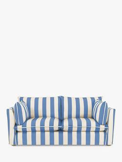 John Lewis x Sophie Conran Cocobella Medium Sofa, Light Leg, Cornish Blue Stripe