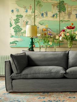 John Lewis x Sophie Conran Cocobella Medium Sofa, Light Leg - view 2, Boho Cloud