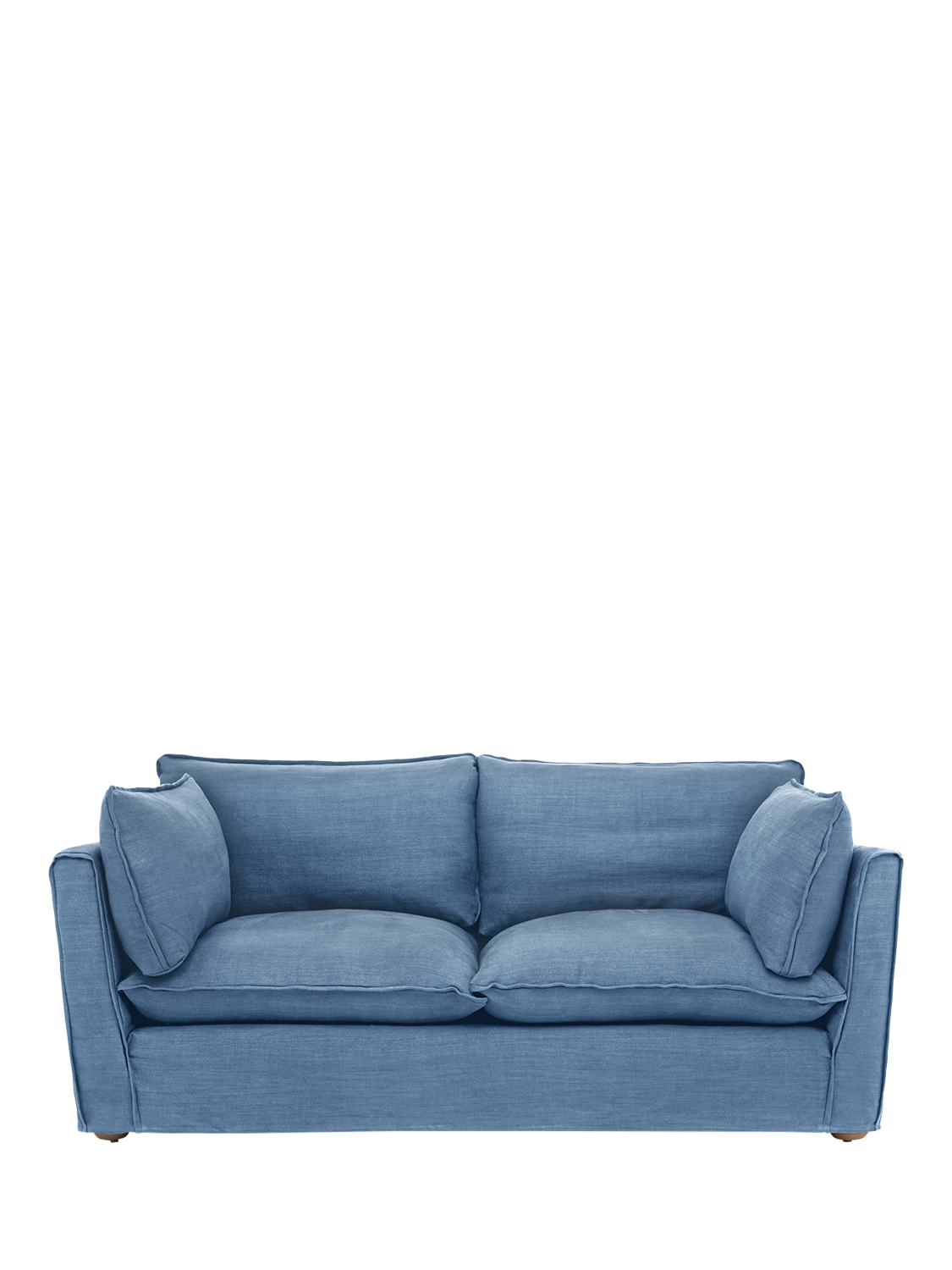 Cocobella Range, John Lewis x Sophie Conran Cocobella Medium Sofa, Light Leg, Boho Denim
