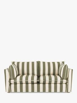 John Lewis x Sophie Conran Cocobella Medium Sofa, Light Leg, Spring Green Stripe