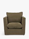 John Lewis x Sophie Conran Cocobella Armchair, Light Leg, Beatrice Olive, Beatrice Olive
