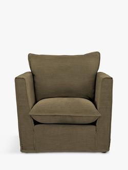 John Lewis x Sophie Conran Cocobella Armchair, Light Leg, Beatrice Olive, Beatrice Olive
