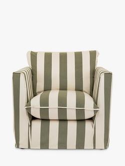 John Lewis x Sophie Conran Cocobella Armchair, Spring Green Stripe