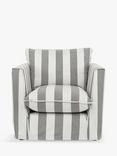 John Lewis x Sophie Conran Cocobella Armchair, Grey Stripe