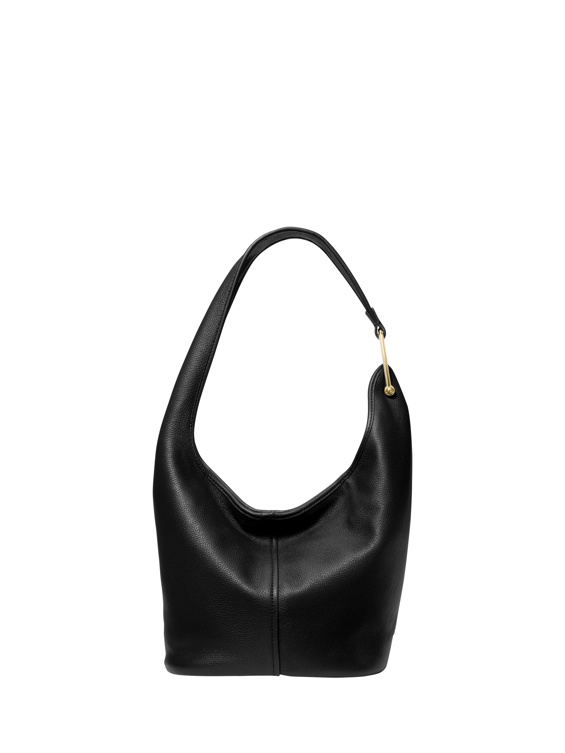 Michael Kors Black leather Hobo high quality bag #018