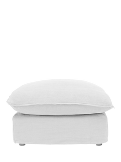 John Lewis x Sophie Conran Cocobella Footstool, Light Leg, Beatrice Camelia