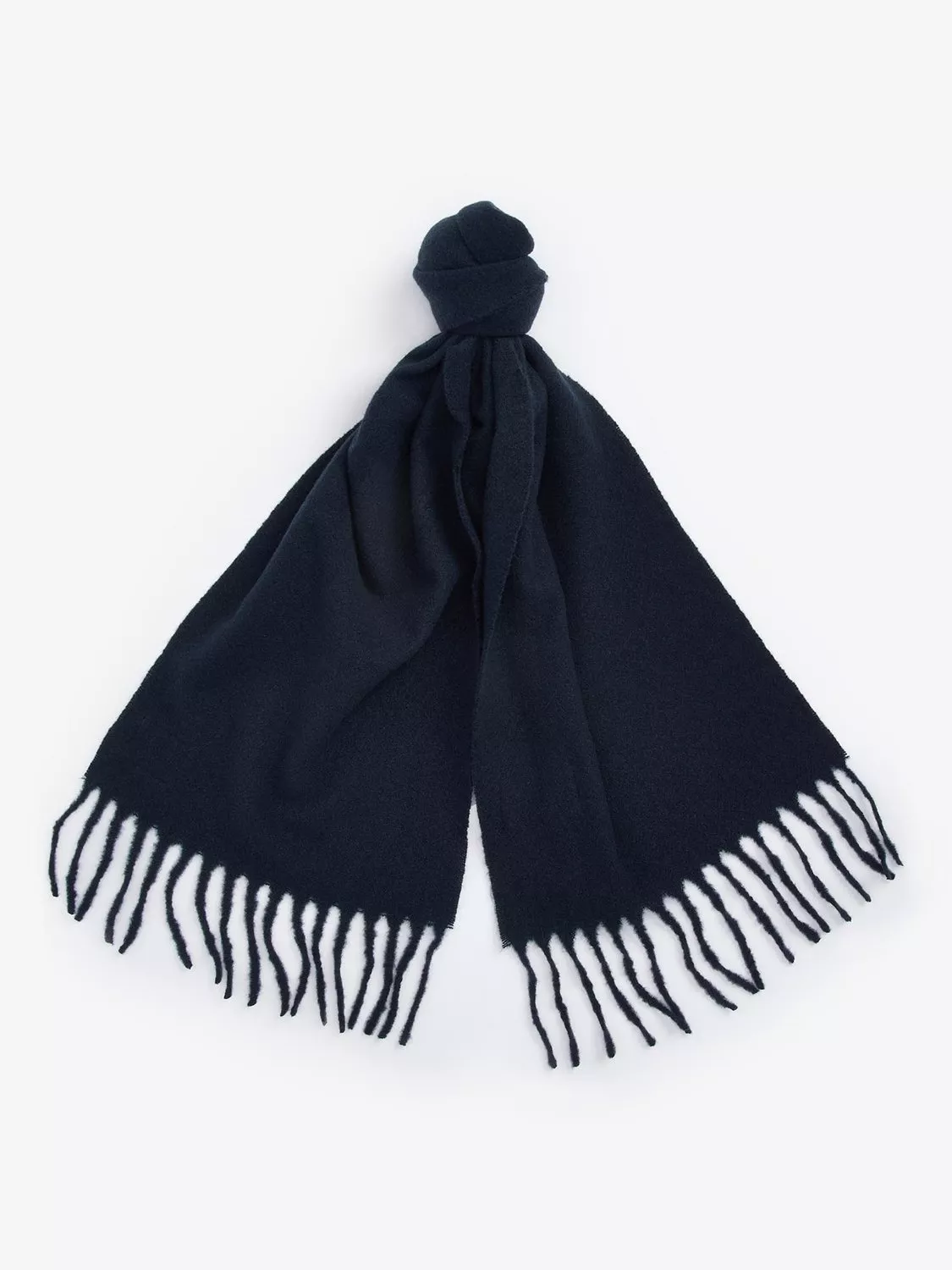 Barbour Brandy Boucle Scarf Navy