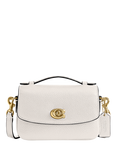 Coach Cassie 17 Leather Crossbody Bag, Chalk