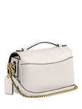 Coach Cassie 17 Leather Crossbody Bag, Chalk