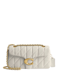 Coach Tabby 26 Quilted Leather Shoulder Bag, Chalk