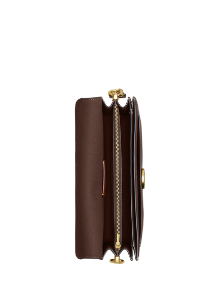 Coach Tabby 26 Pebbled Leather Shoulder Bag - view 2, Maple