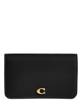 Coach Essential Leather Slim Card Case, Black