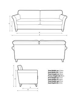 John Lewis Charlotte II Grand 4 Seater Sofa - view 2, 