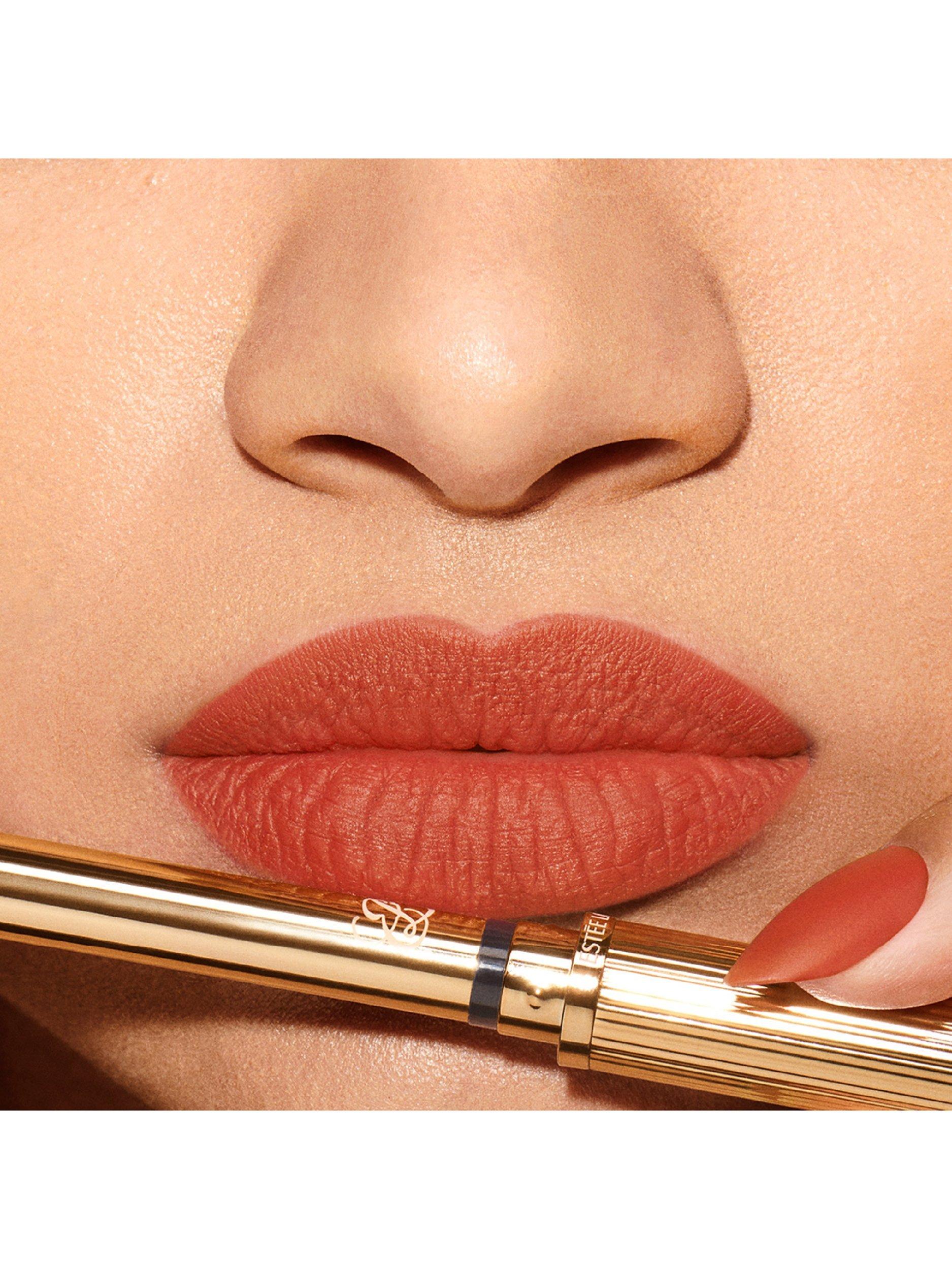 Product image 3 of 5, which shows Estée Lauder Pure Colour Explicit Silk Matte Lipstick, 201 Ulterior Motive