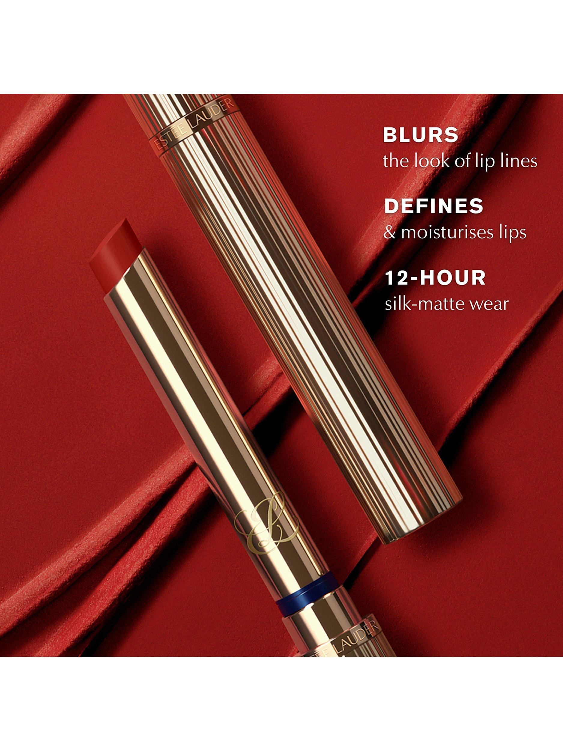 Product image 4 of 5, which shows Estée Lauder Pure Colour Explicit Silk Matte Lipstick, 201 Ulterior Motive