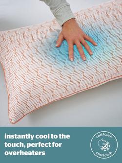 Silentnight Restore Cooling Copper Pillow, Medium/Firm - view 2, White