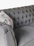 One.World Button Back Large 3 Seater Sofa, Natural