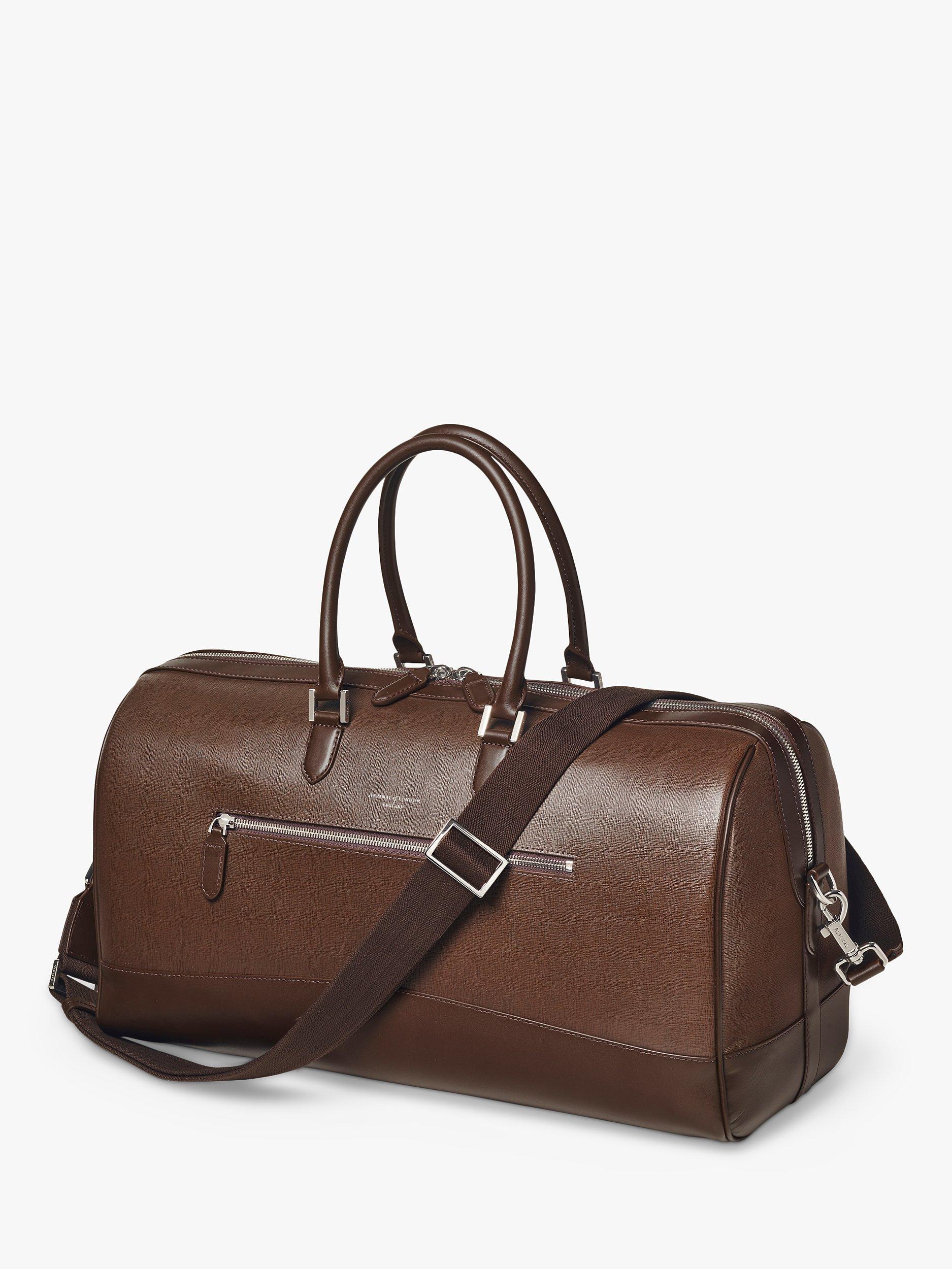 Aspinal of London Saffiano Leather City Holdall