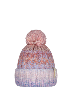 Barts Catbird Pom Pom Beanie Hat, Lilac, Lilac