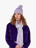 Barts Joansy Pom-Pom Beanie, Lilac