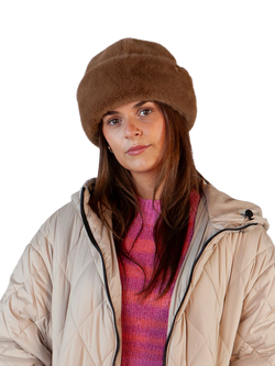 Barts Cherrybush Faux Fur Hat, Beige - view 2, Beige