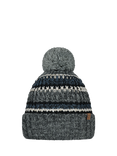 Barts Goser Knit Beanie Hat, Heather Grey