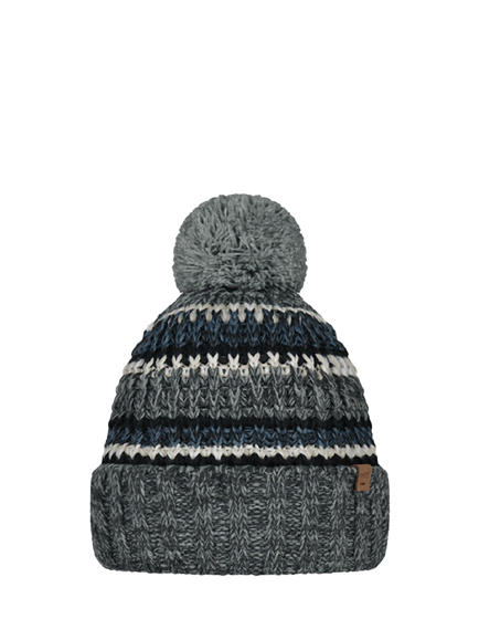 Barts Goser Knit Beanie Hat, Heather Grey, Heather Grey
