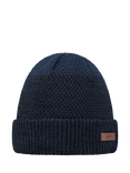 Barts Ail Knit Beanie Hat, Navy