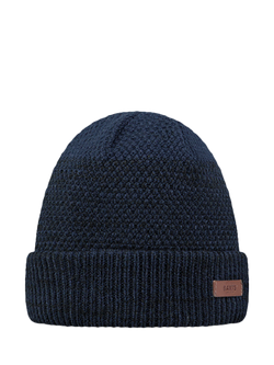 Barts Ail Knit Beanie Hat, Navy, Navy
