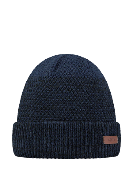 Barts Ail Knit Beanie Hat, Navy, Navy