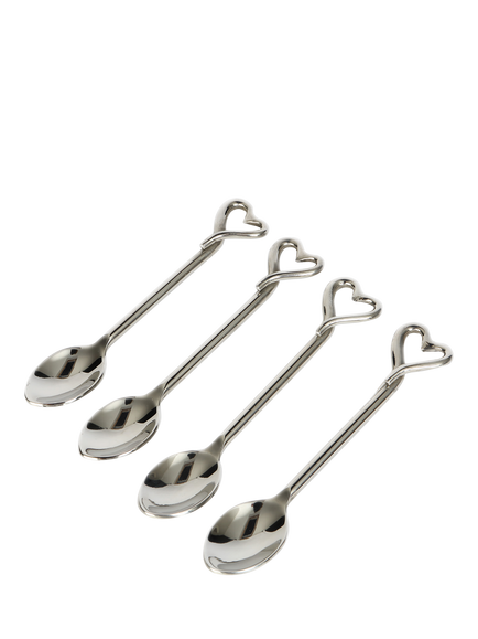 Culinary Concepts Amore Stainless Steel Coffee Spoons, Set of 4, 