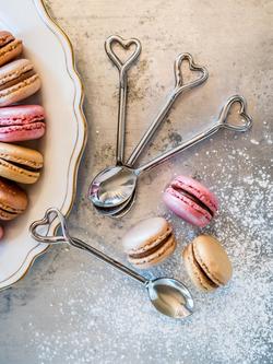 Culinary Concepts Amore Stainless Steel Coffee Spoons, Set of 4 - view 2, 