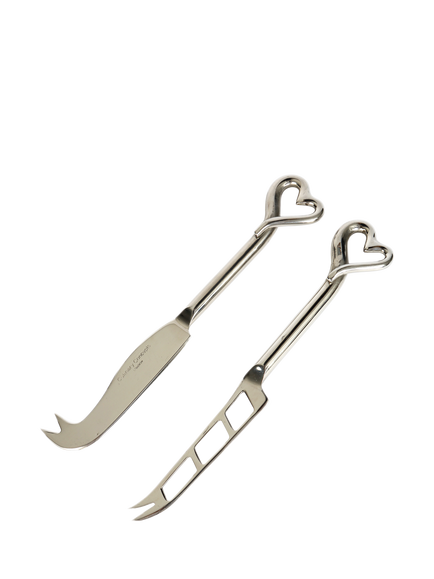Culinary Concepts Amore Stainless Steel Cheese Knives, Set of 2, 
