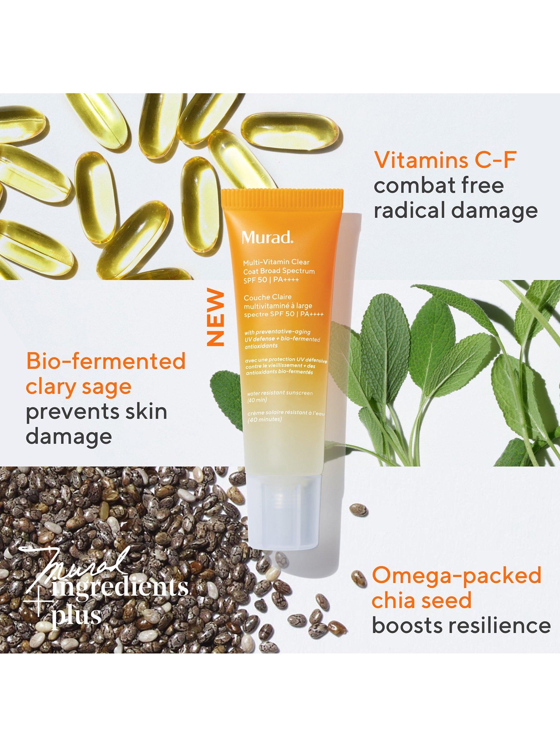Product image 4 of 7, which shows Murad Multi-Vitamin Clear Coat SPF 50, 50ml